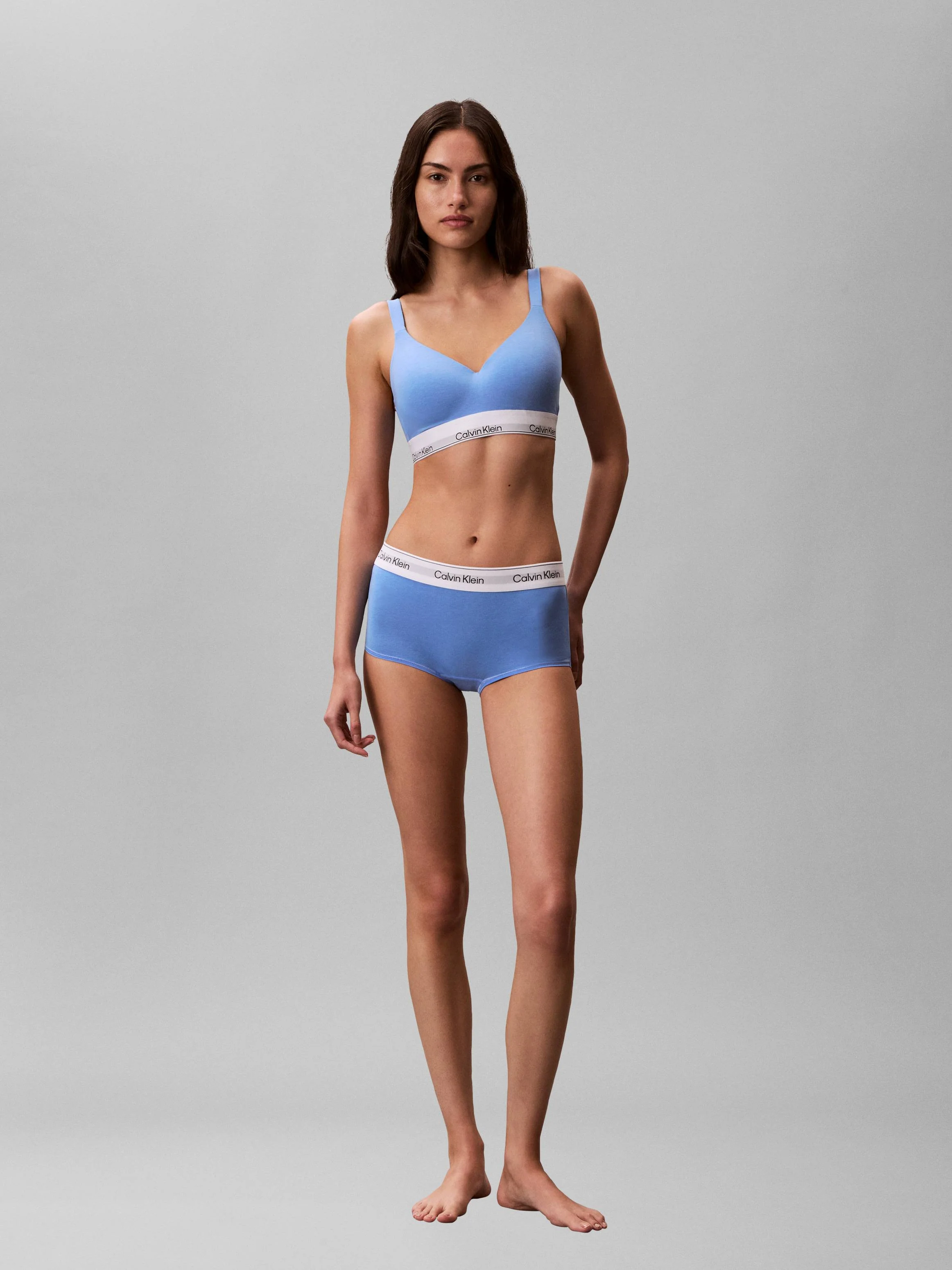 Short - Icon Cotton Modal  LV00QF8527 C32 Blue Descent - Image 5