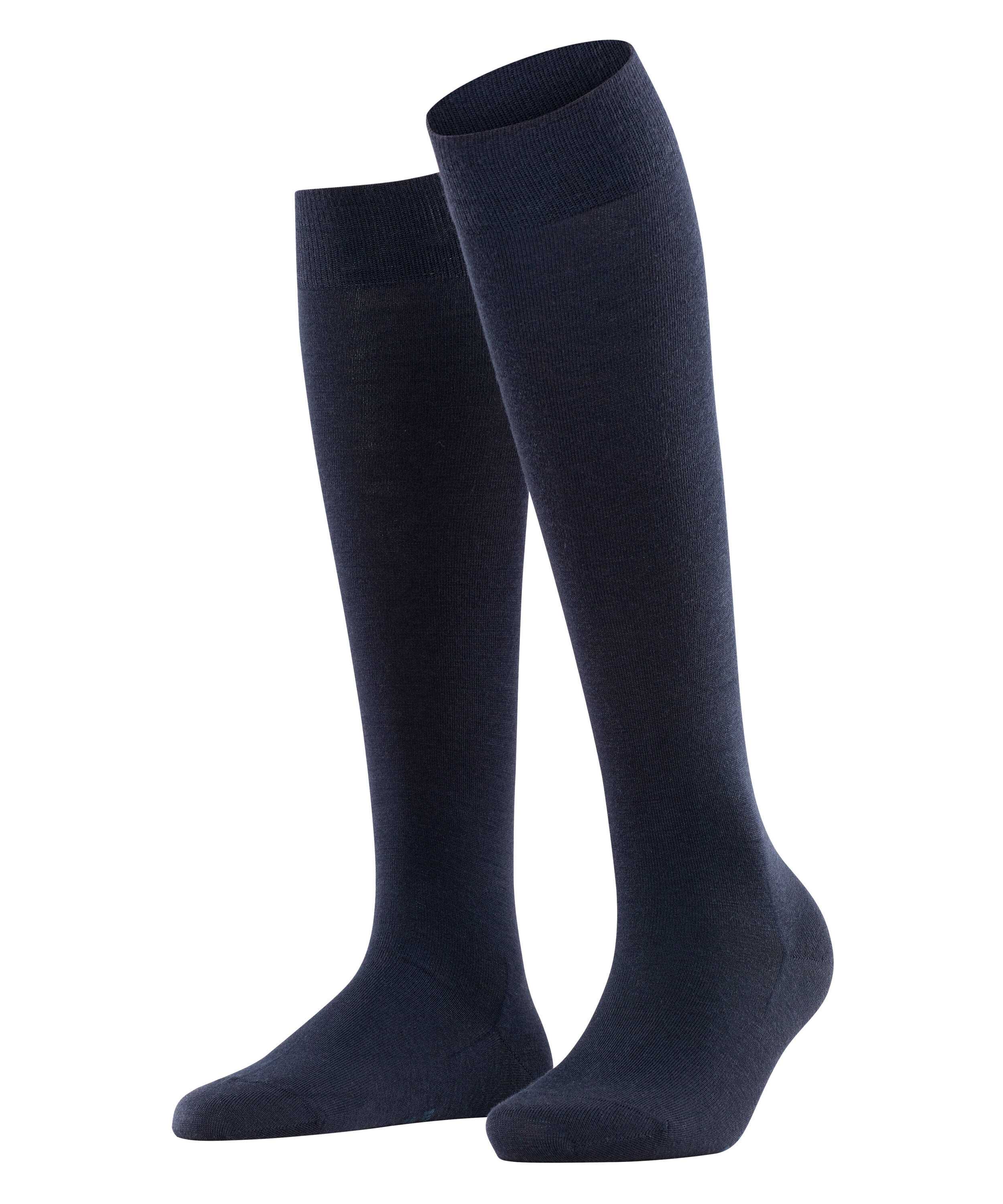 Softmerino Dames Kniekousen 47438 6379 dark navy