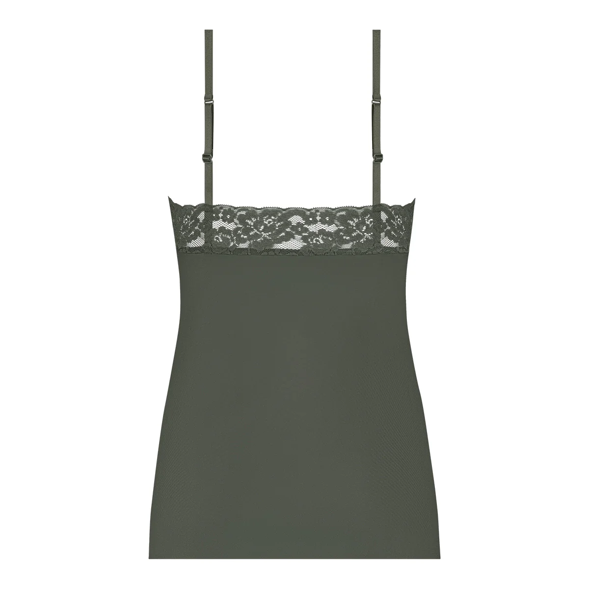 Spaghetti Top Lace 32526 6162 forest mist - Image 2