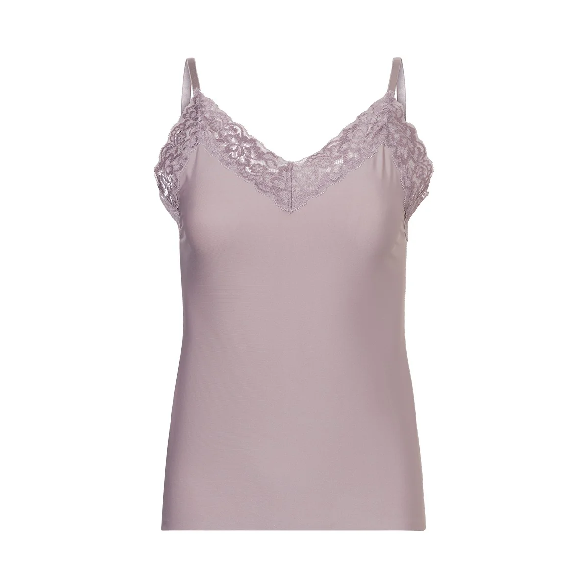 Spaghetti Top Lace 32526 6224 soft taupe