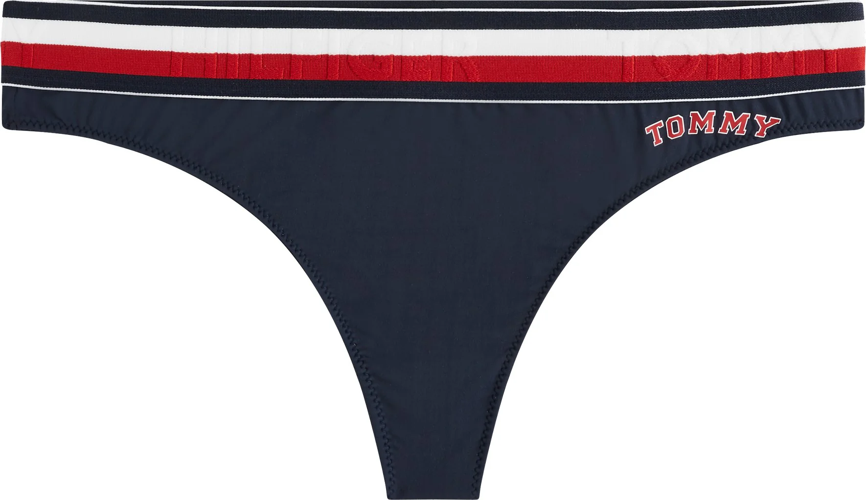 Stripe Thong  UW0UW01065 416 Navy Blazer