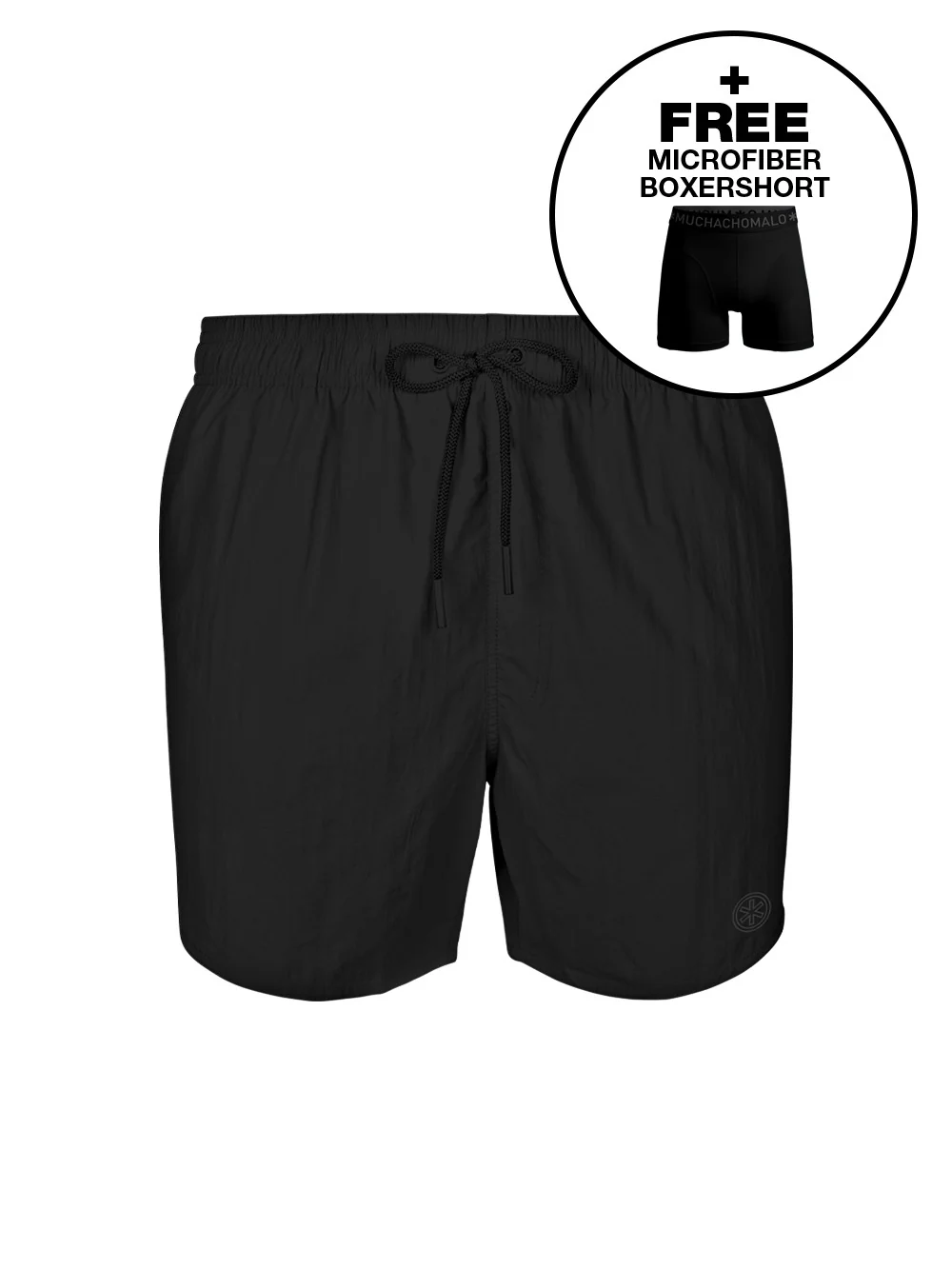Swimshort SOLID2062 46 Black