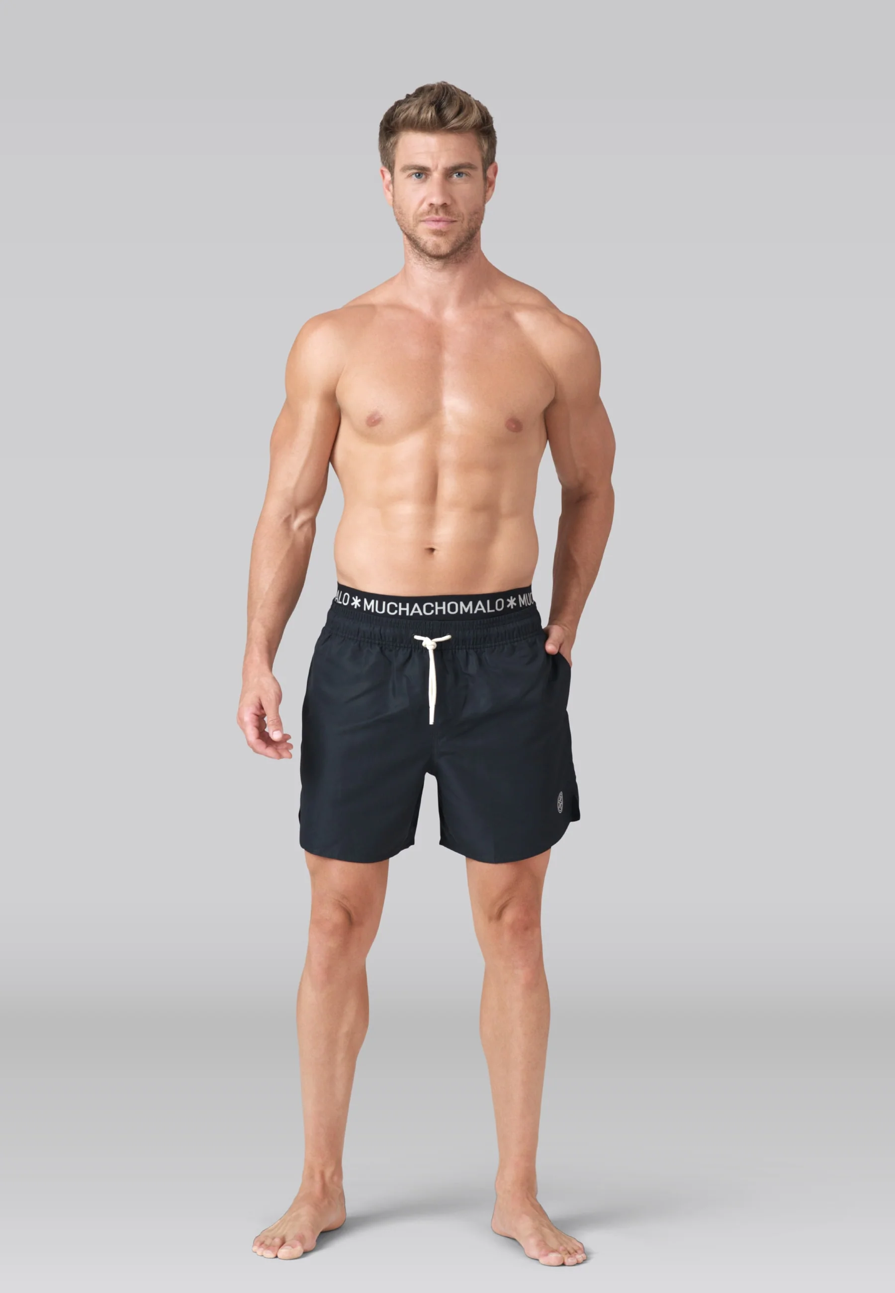 Swimshort SOLID2062 60 Zwart - Image 2
