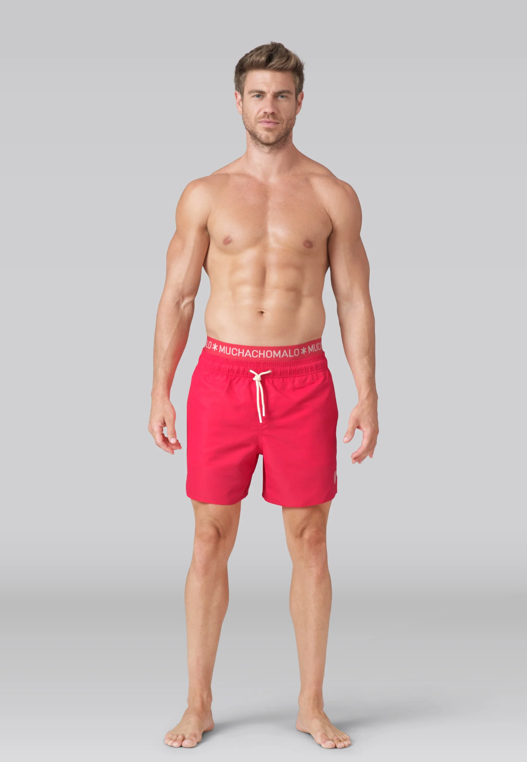 Swimshort SOLID2062 68 Neon Roze - Image 2