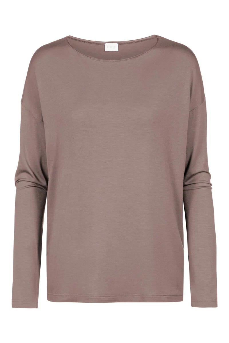 T-shirt long sleeve Pure Chic 1210017 1279 milk`n coffee - Image 11