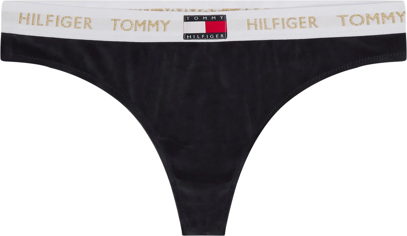 Thong Velour UW0UW02480 DW5 Desert Sky