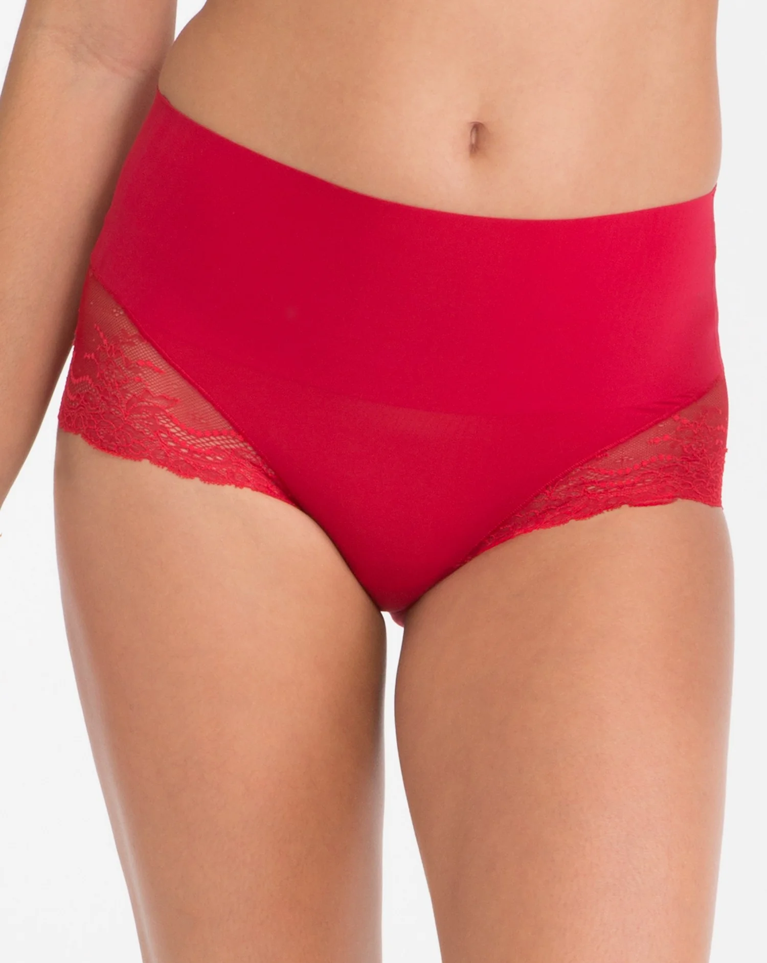 Undie-Tectable Lace Hi-Hipste SP0515 4445 Red Pop (Rouge Red) - Image 3