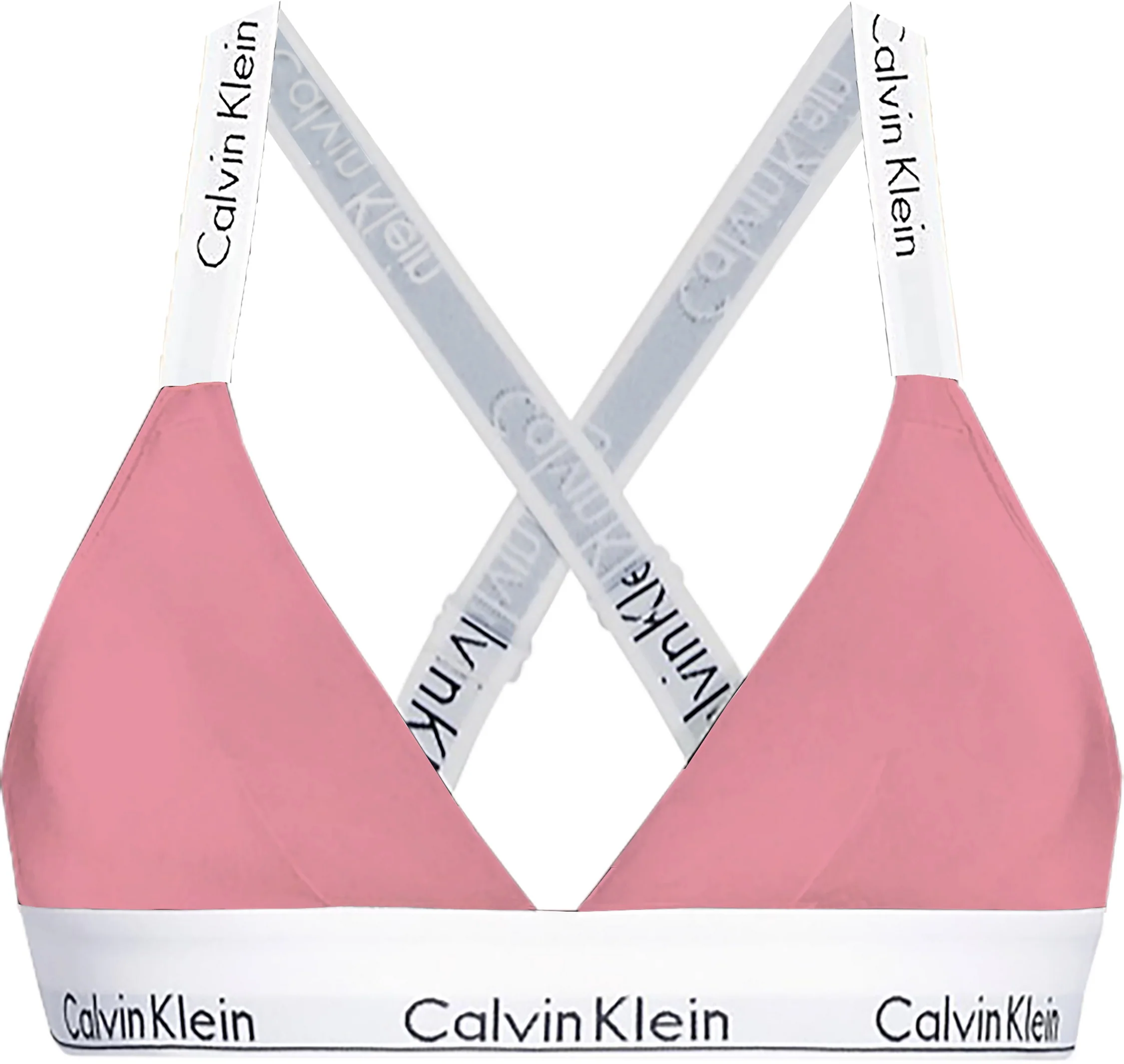 Unlined Bralette (Crossback) QF5980E THF Rosey - Image 3